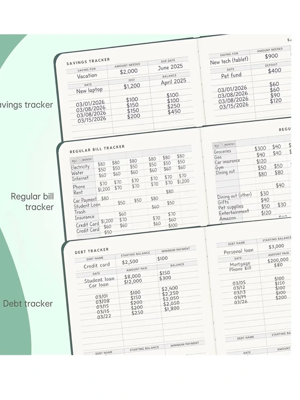 🌼3/$12 And Per Se Budget Tracker